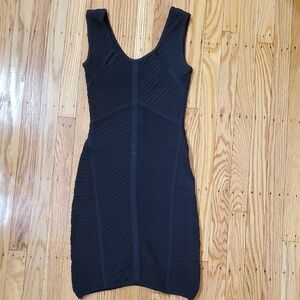 Bebe Black Bandage Dress